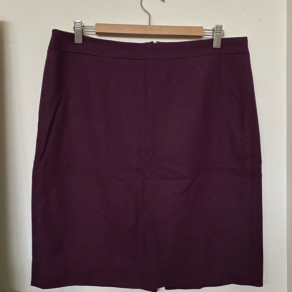 J Crew wool pencil skirt